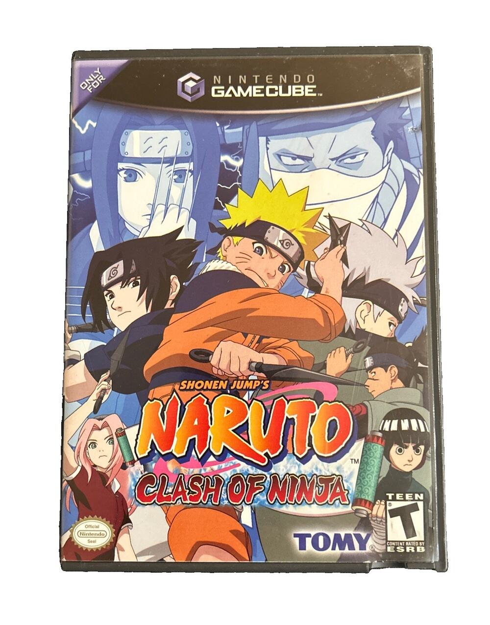 Naruto Clash of Ninja Nintendo GameCube 2006 Complete With Manual Tested & Works